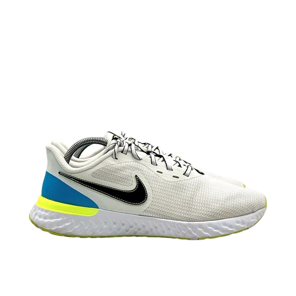 Nike Revolution 5 EXT Summit Men's Running Shoes White Blue‎ Fury Size 9.5